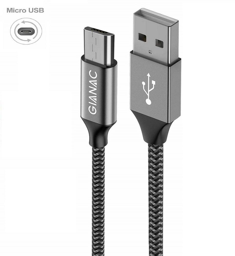 high quality fashion 3m USB charger cable 2.0 micro braided cable